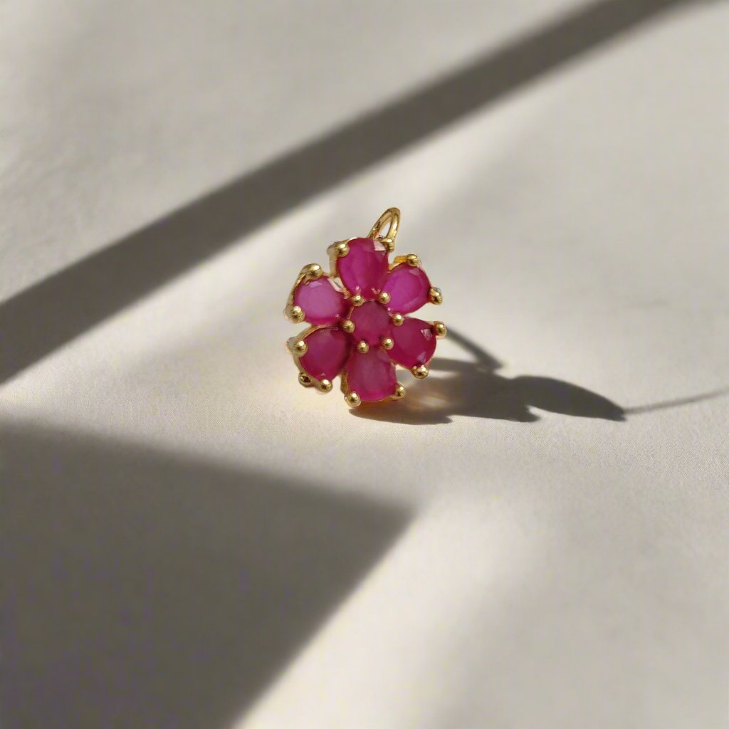 Stone Clip on nose pin