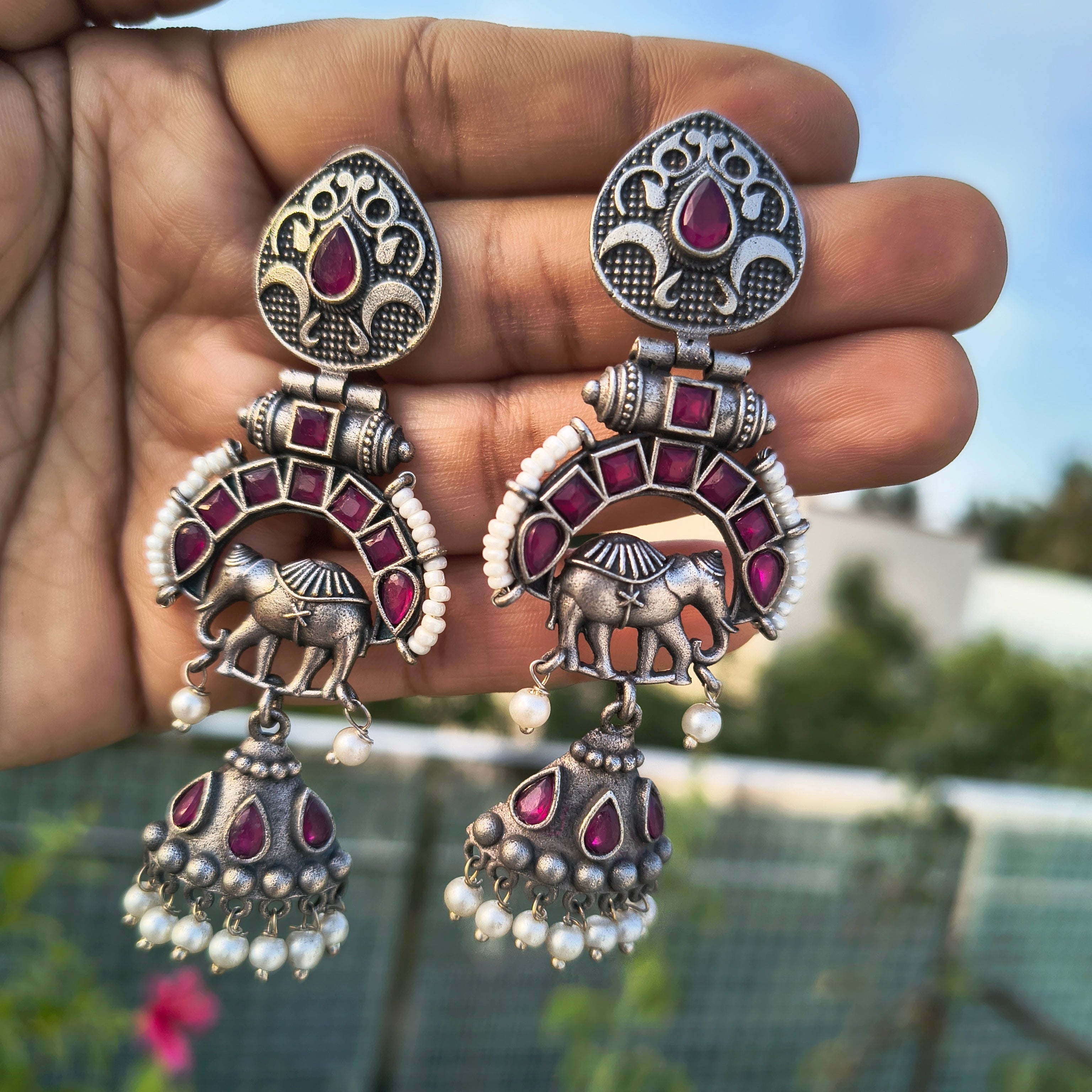 Hasthini earrings