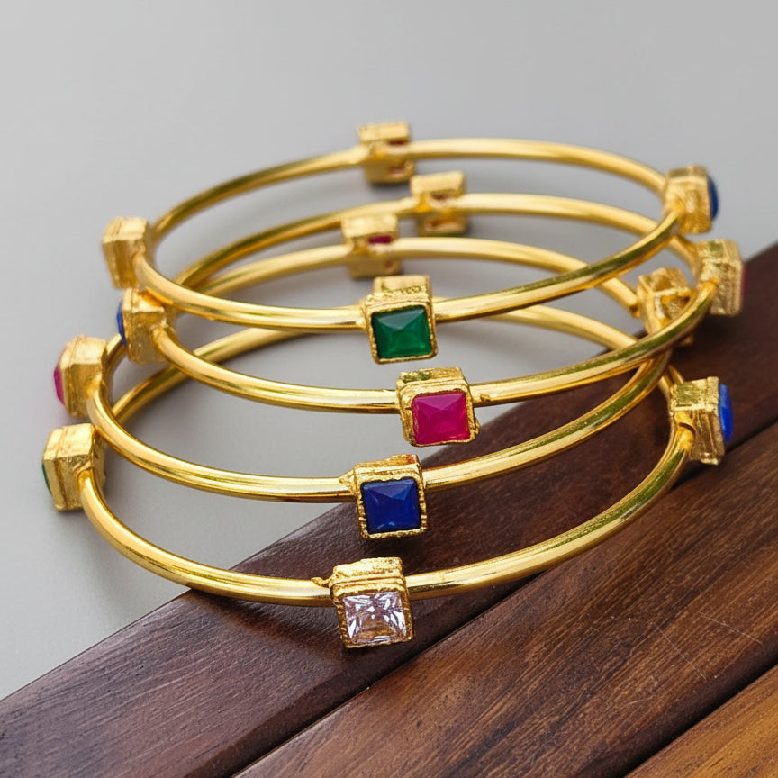 Multistone bangles