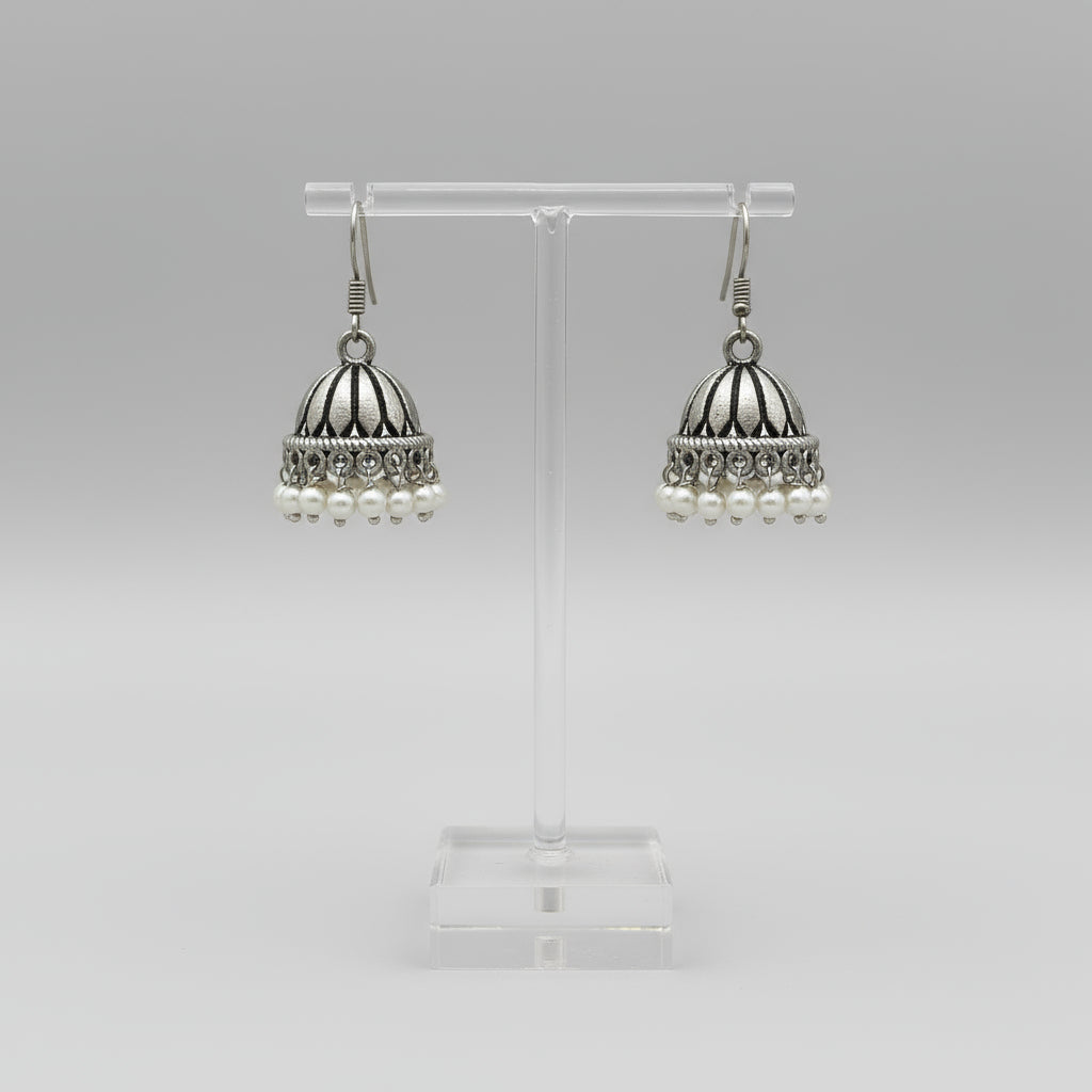 Brass Hook Pearl Jumkas