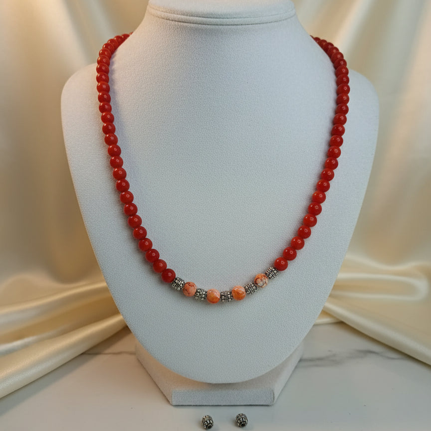 Rust Orange Bead Haram