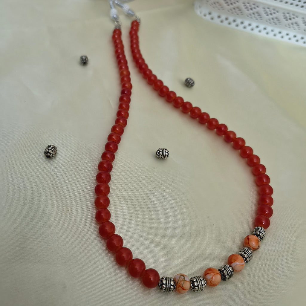 Rust Orange Bead Haram
