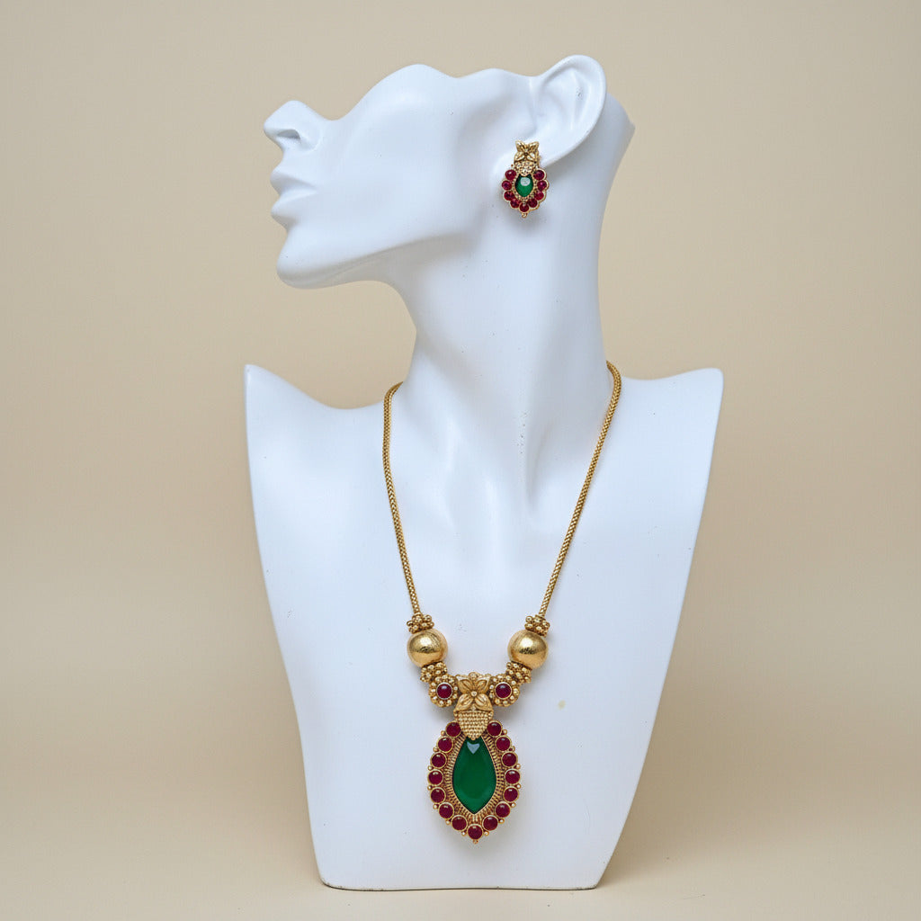 Sakhi Palakka Necklace
