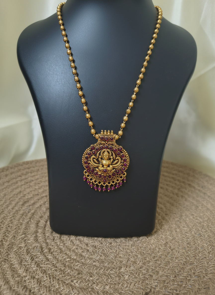 Ruby Lakshmi Short Haram