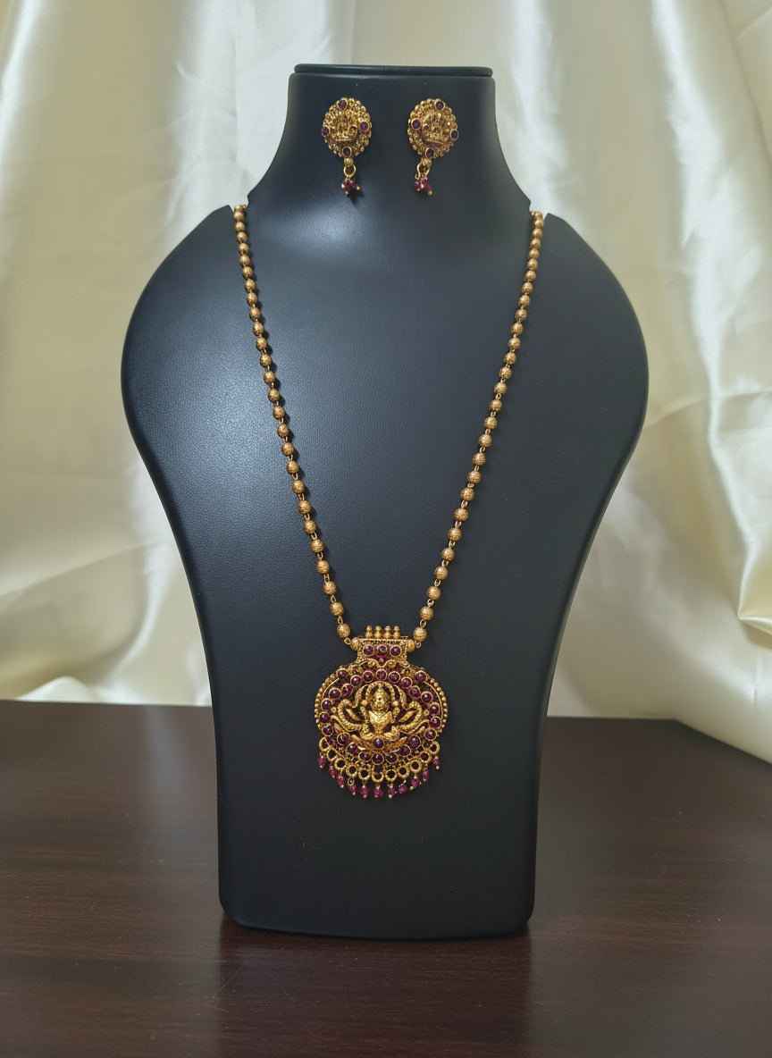 Ruby Lakshmi Short Haram