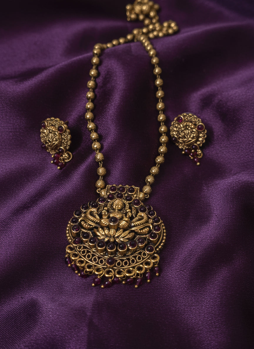 Ruby Lakshmi Short Haram