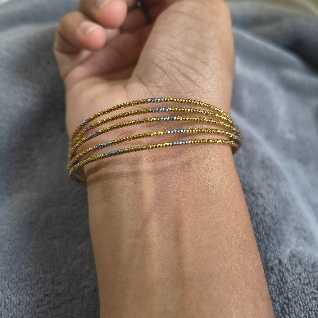 Layered Dual Tone bangle