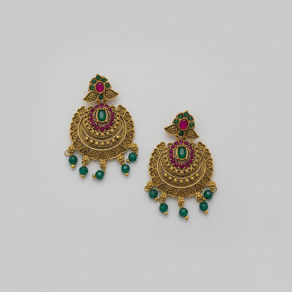 Bali ethnic earrings
