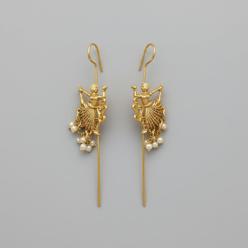 Dancing Girl Ear cuff