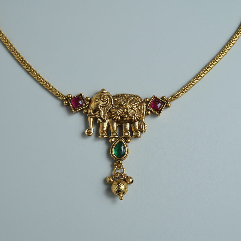 Elephant necklace