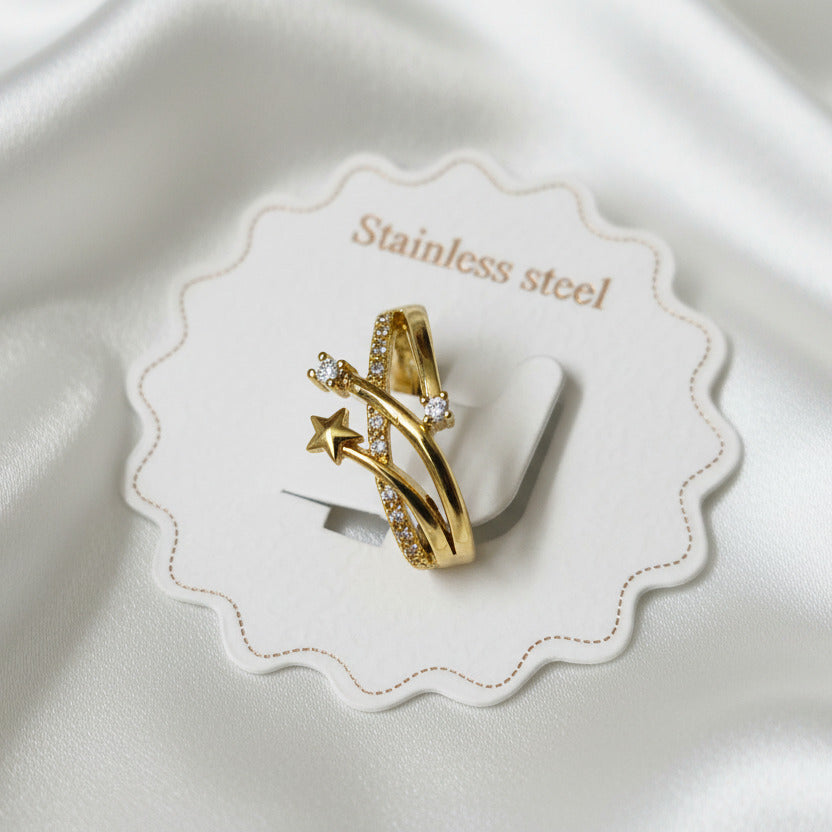 Adjustable Anti Tarnish ring