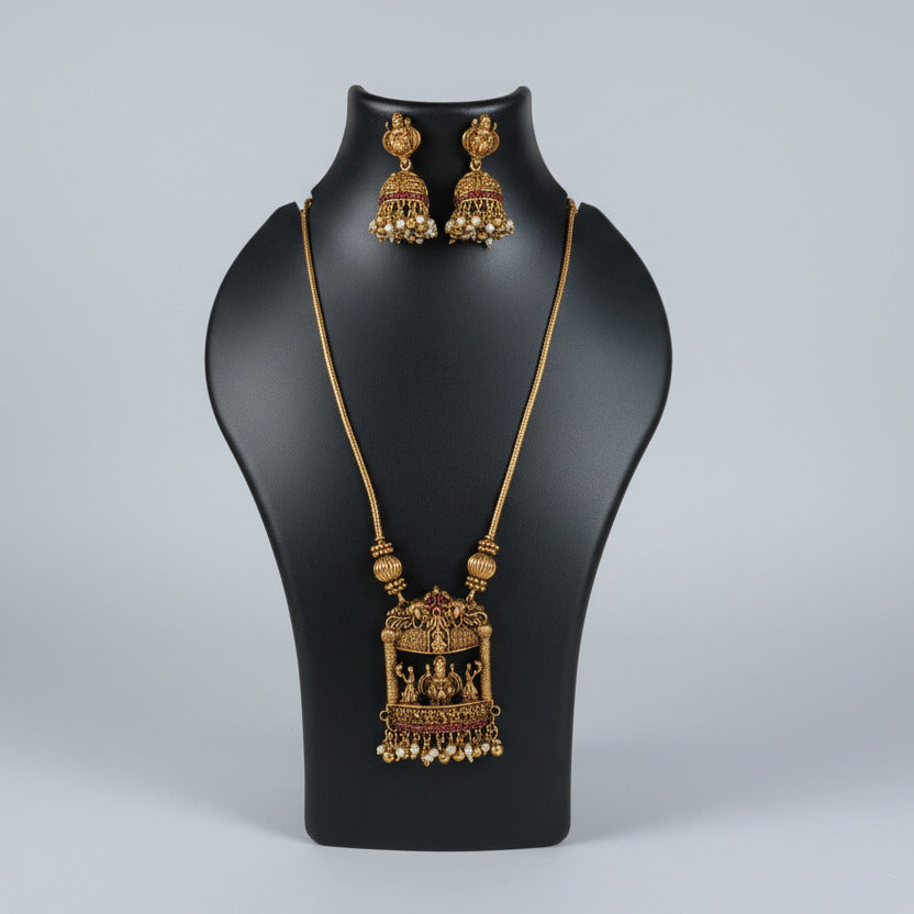 lakshmi gopura necklace