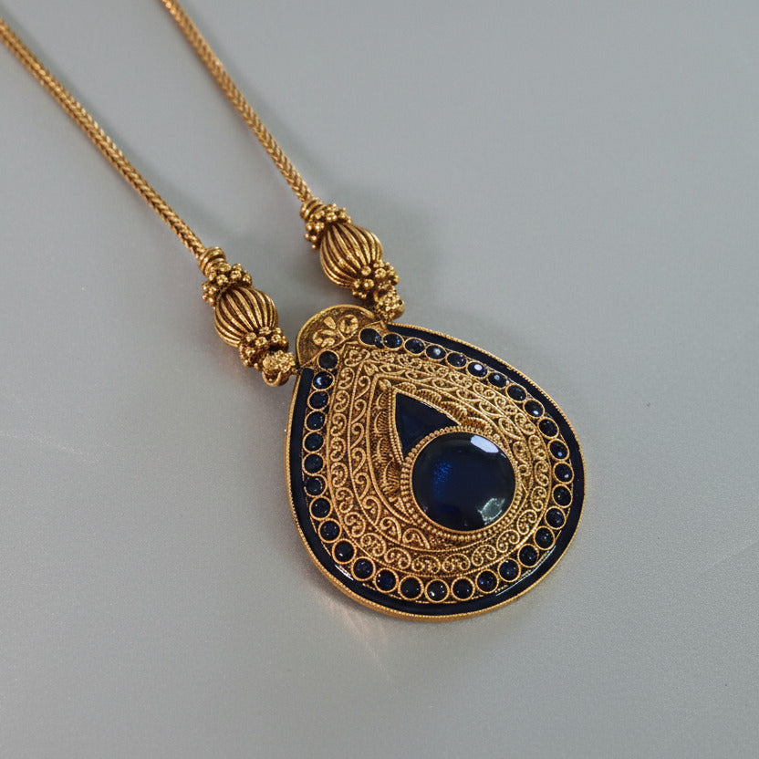 Vaidurya Enamel Necklace set