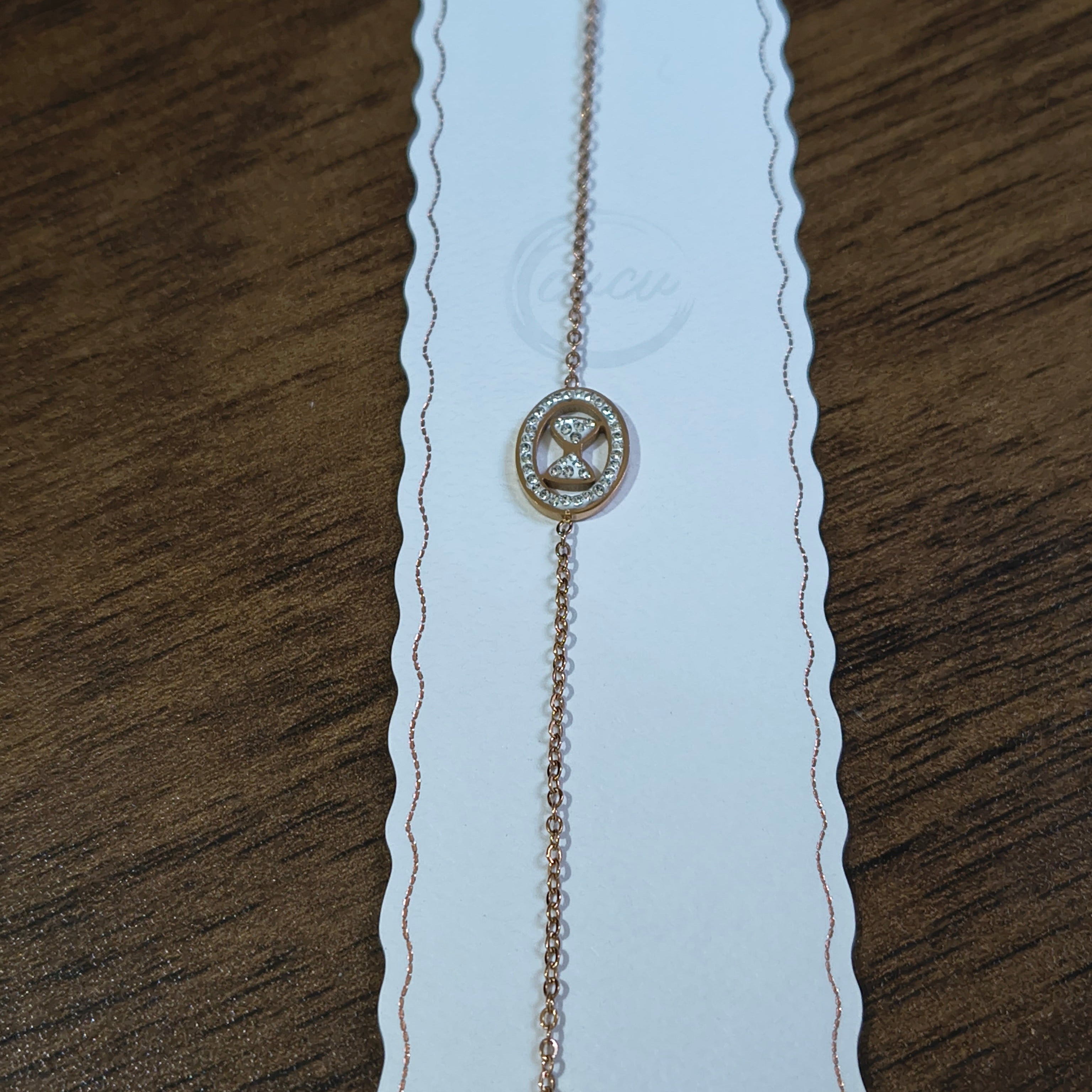 Glitter Bow Bracelet