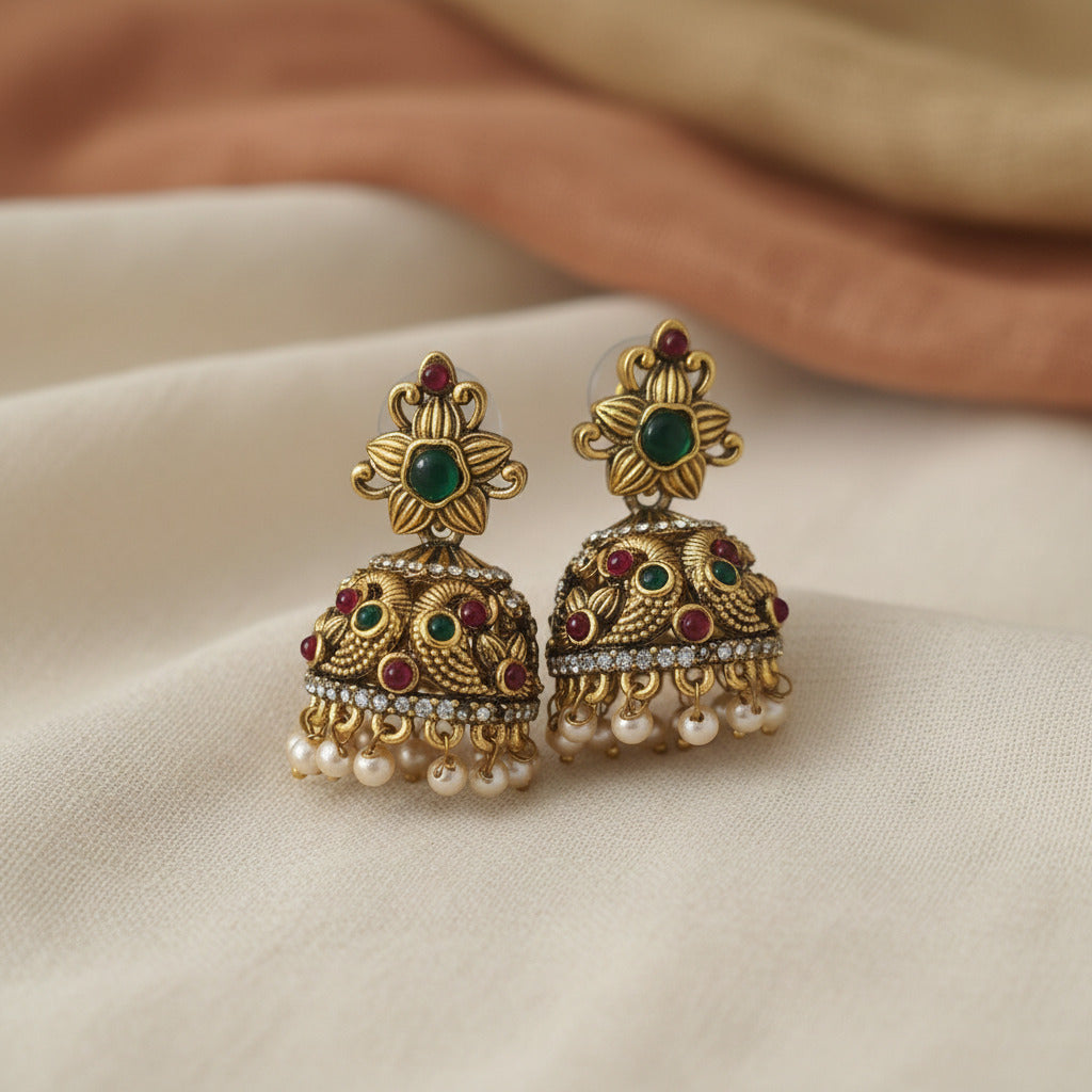 Ethnic Jhumkas