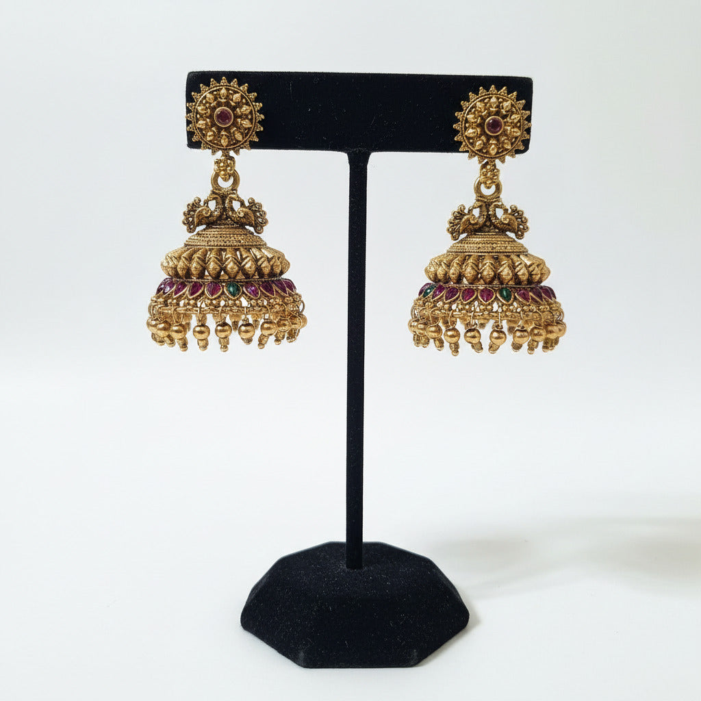 Bridal ethnic jjumkas