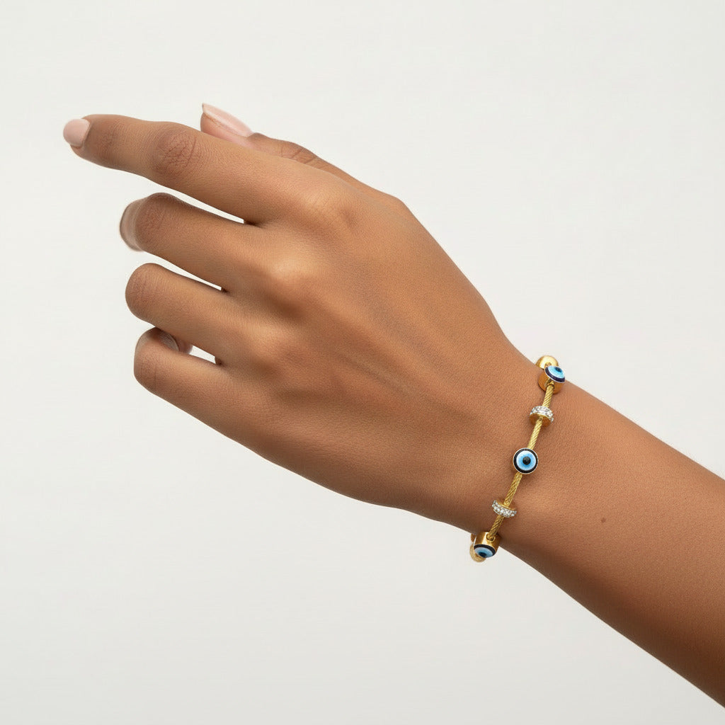 The Evil Eye Bangle