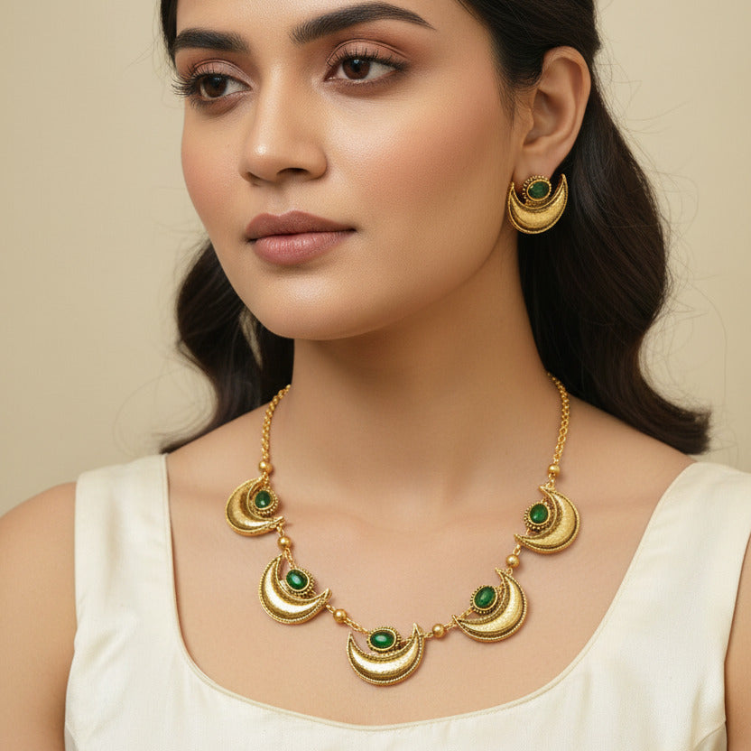 Moon necklace
