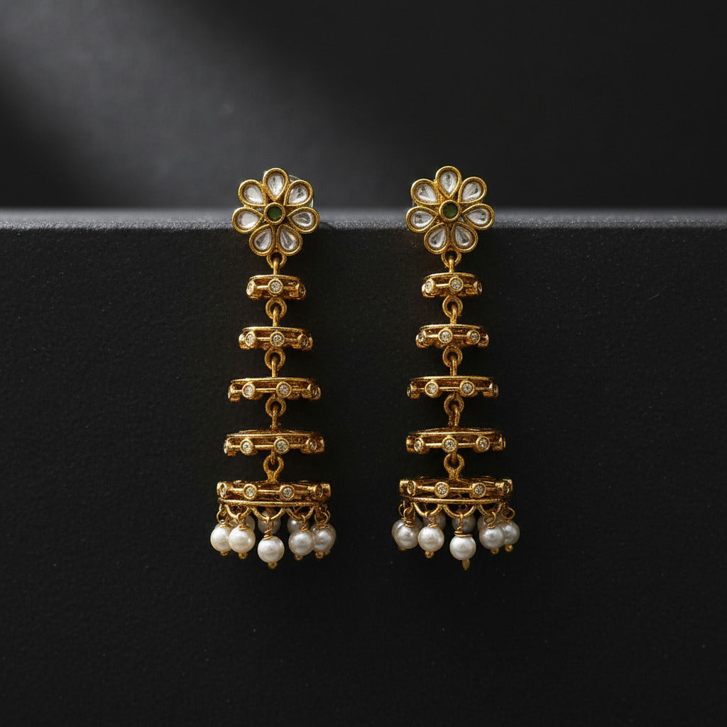 LAYER FESTIVE EARRINGS