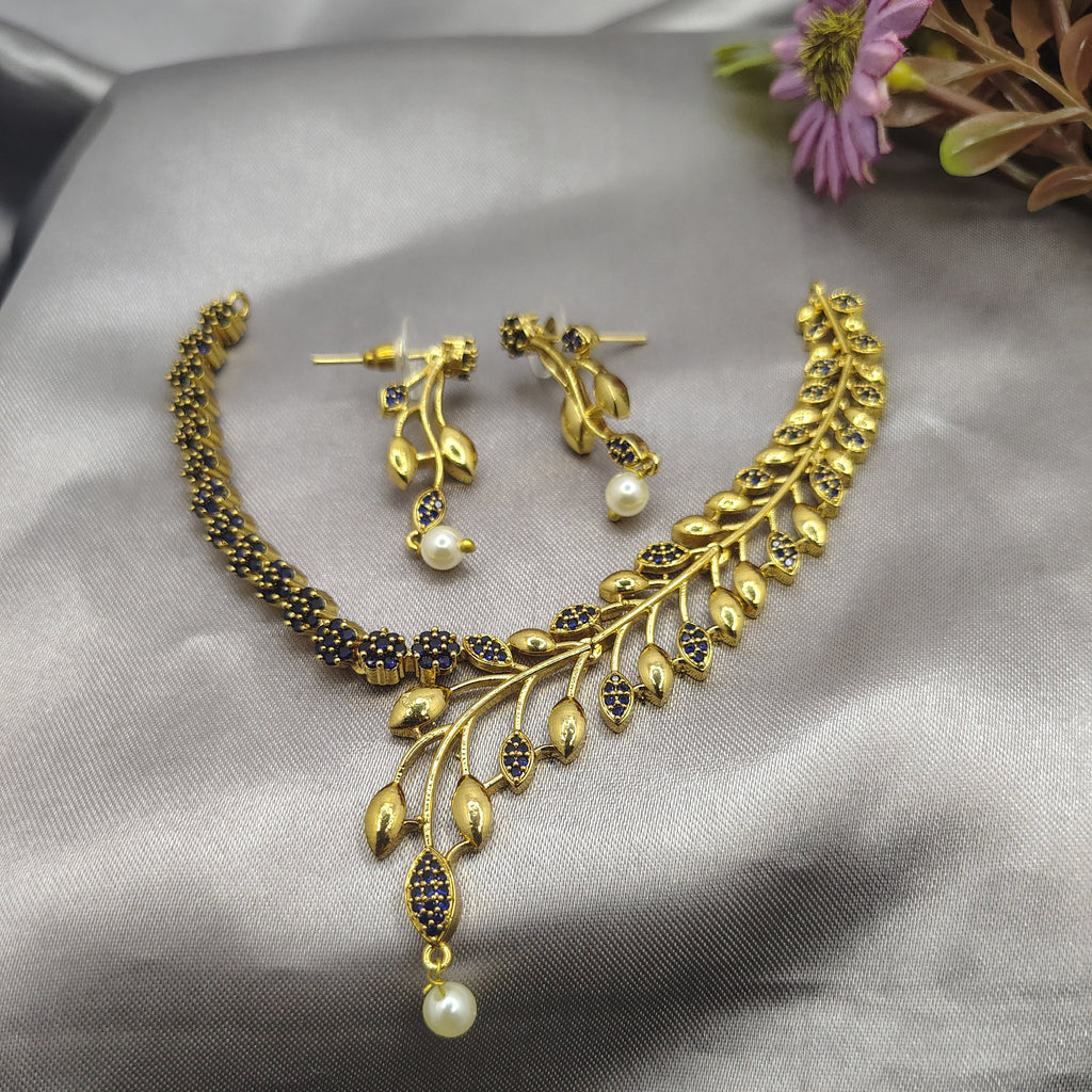 Nivara AD necklace set