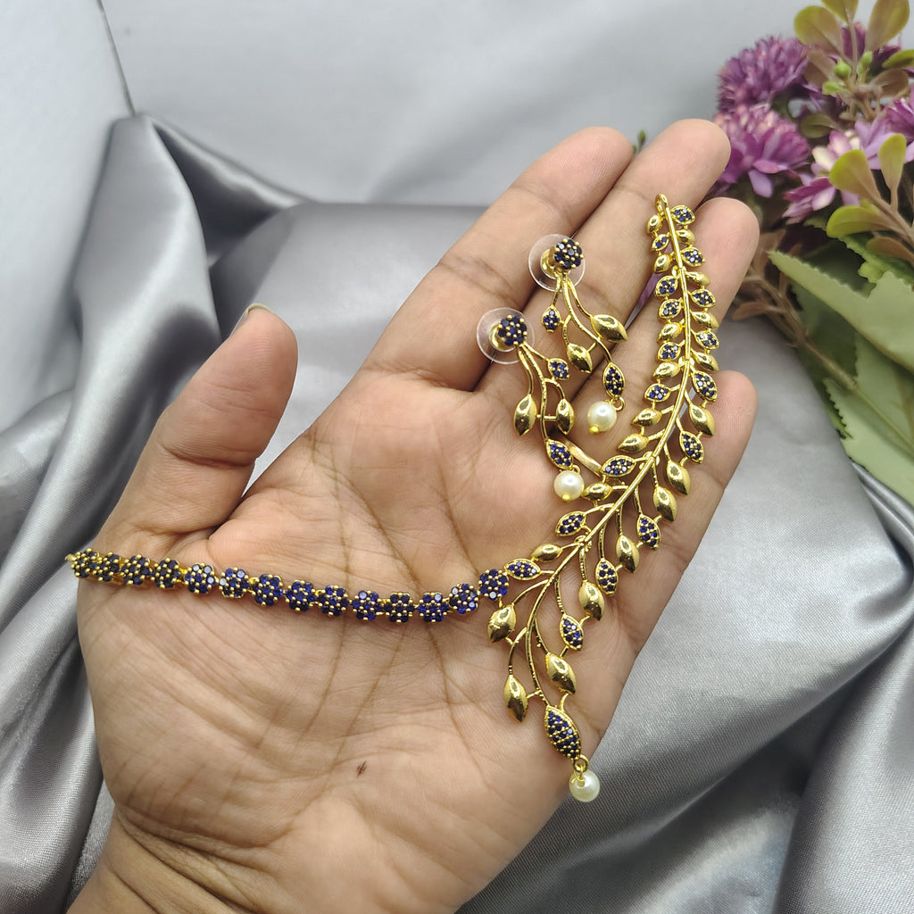 Nivara AD necklace set