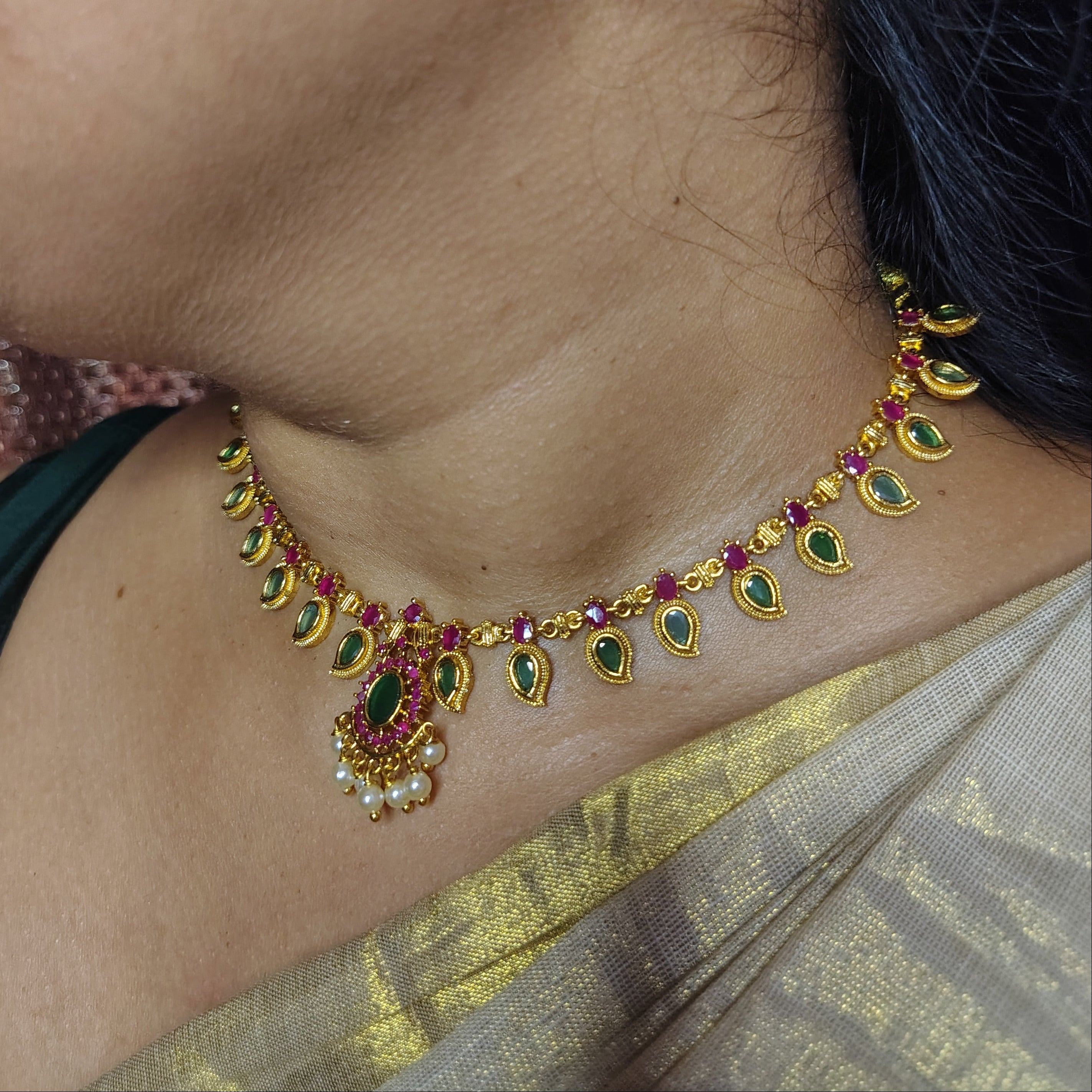 Claasic Plakka Necklace set