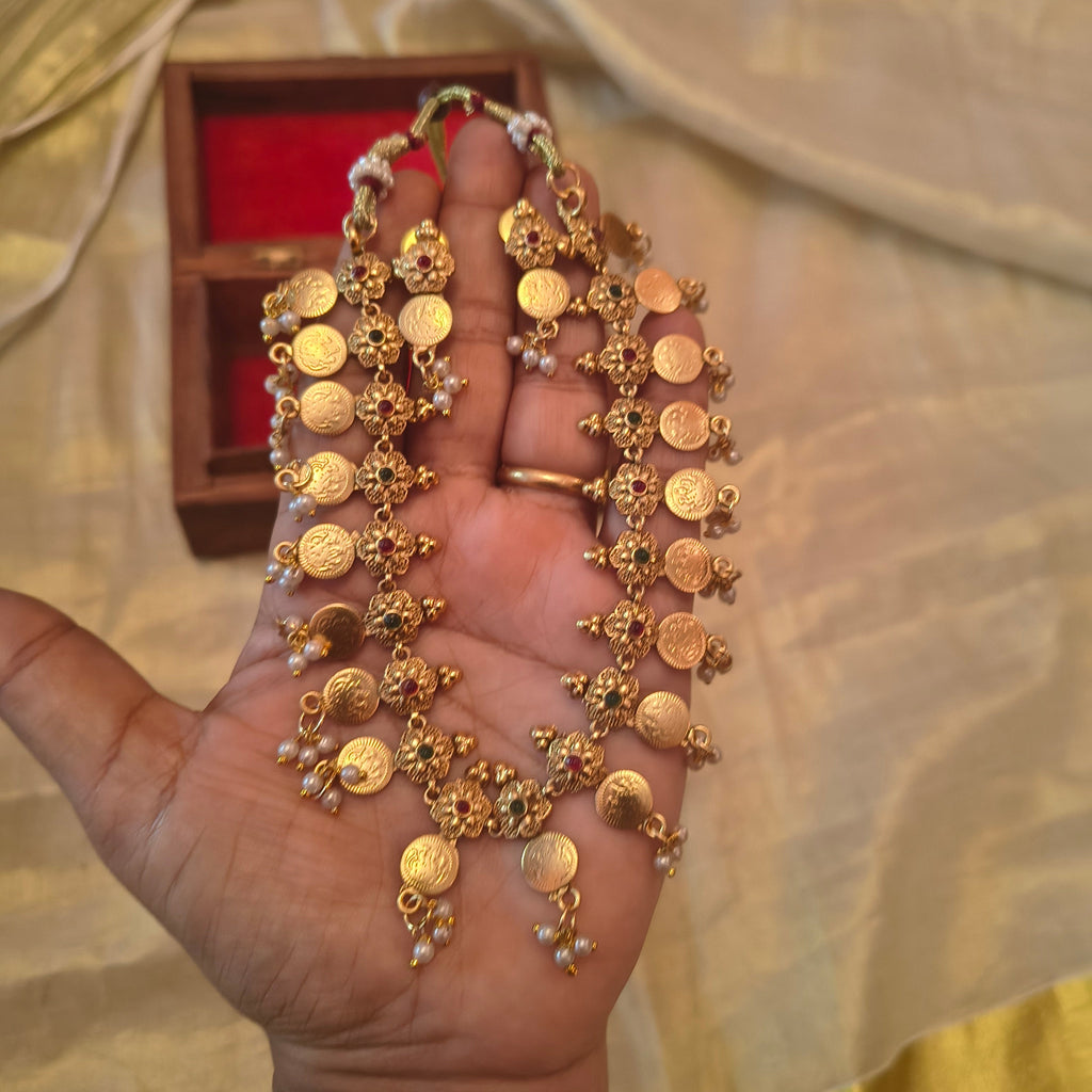 Kanaka Coin Necklace Set