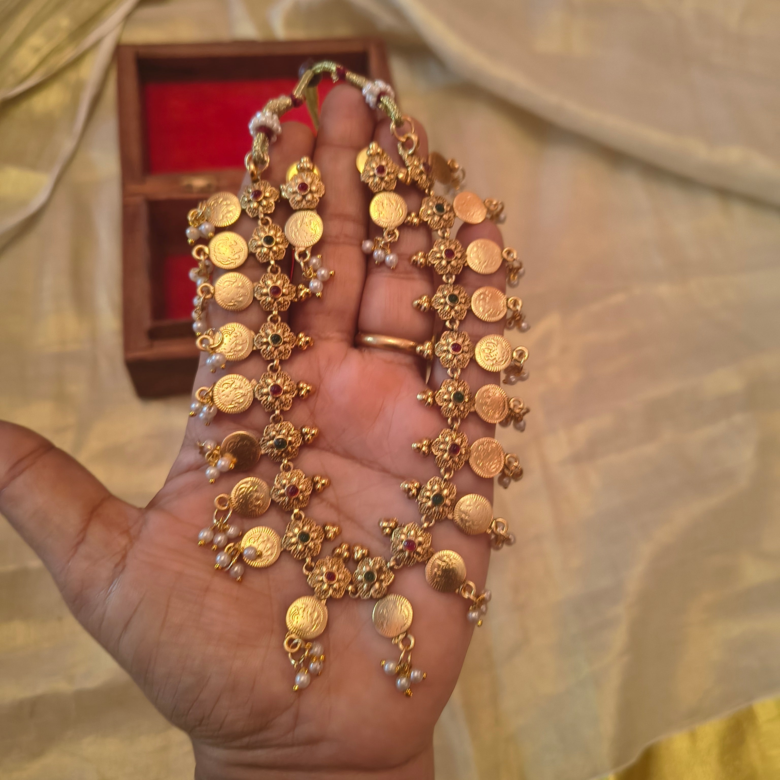 Kanaka Coin Necklace Set