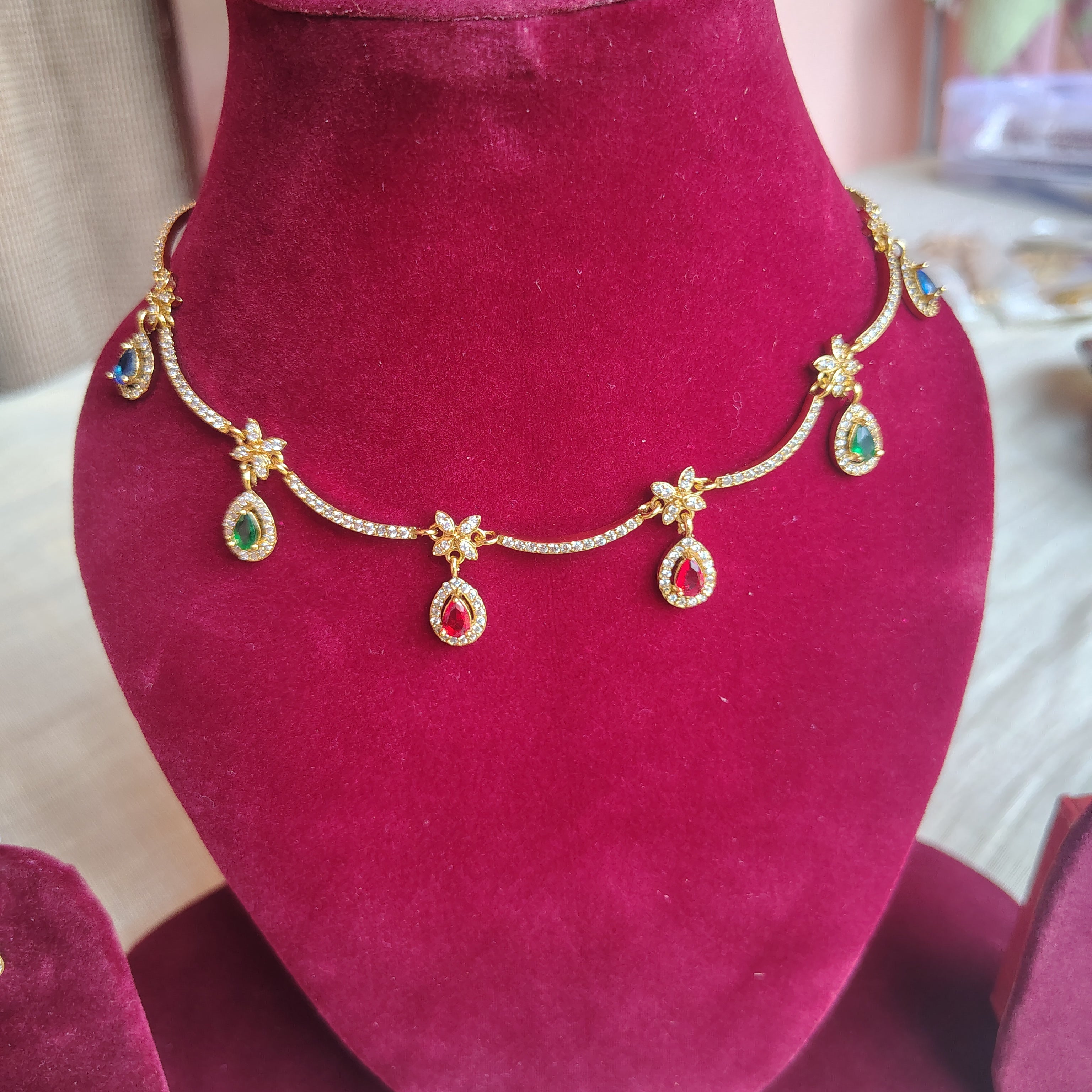 Nakshatra AD Necklace set