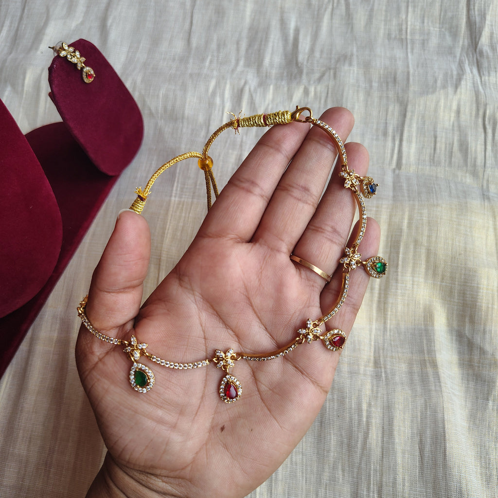 Nakshatra AD Necklace set