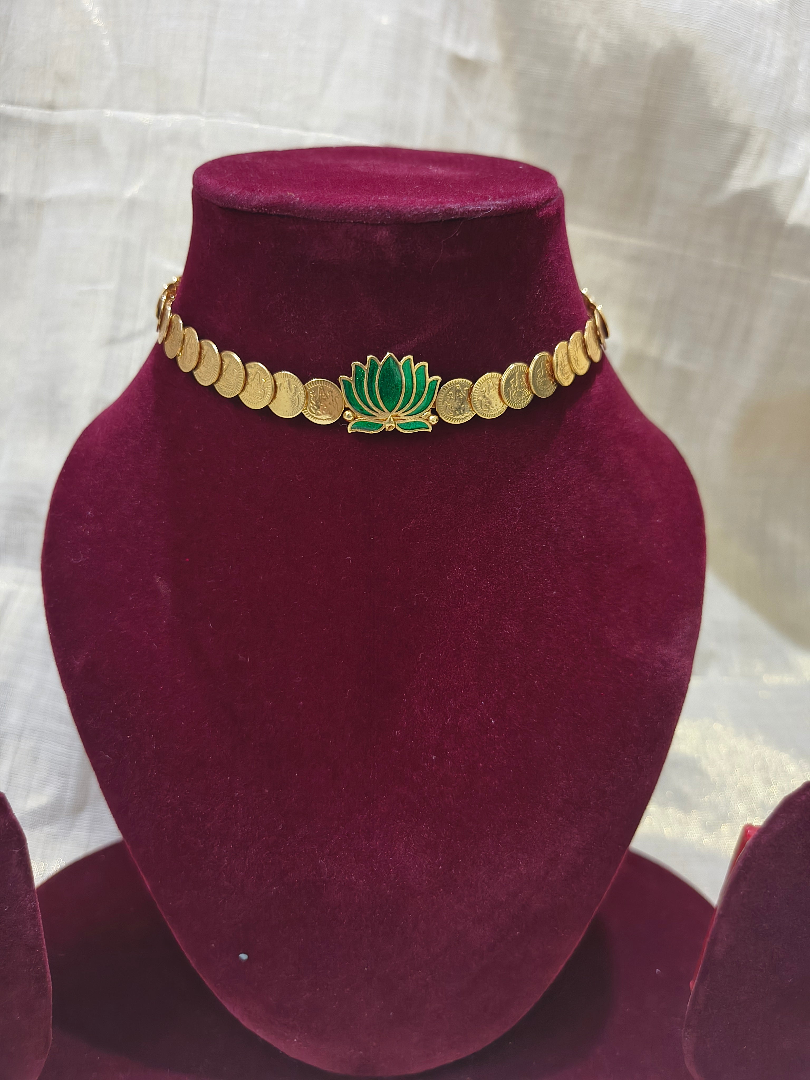 Kamala coin necklace set
