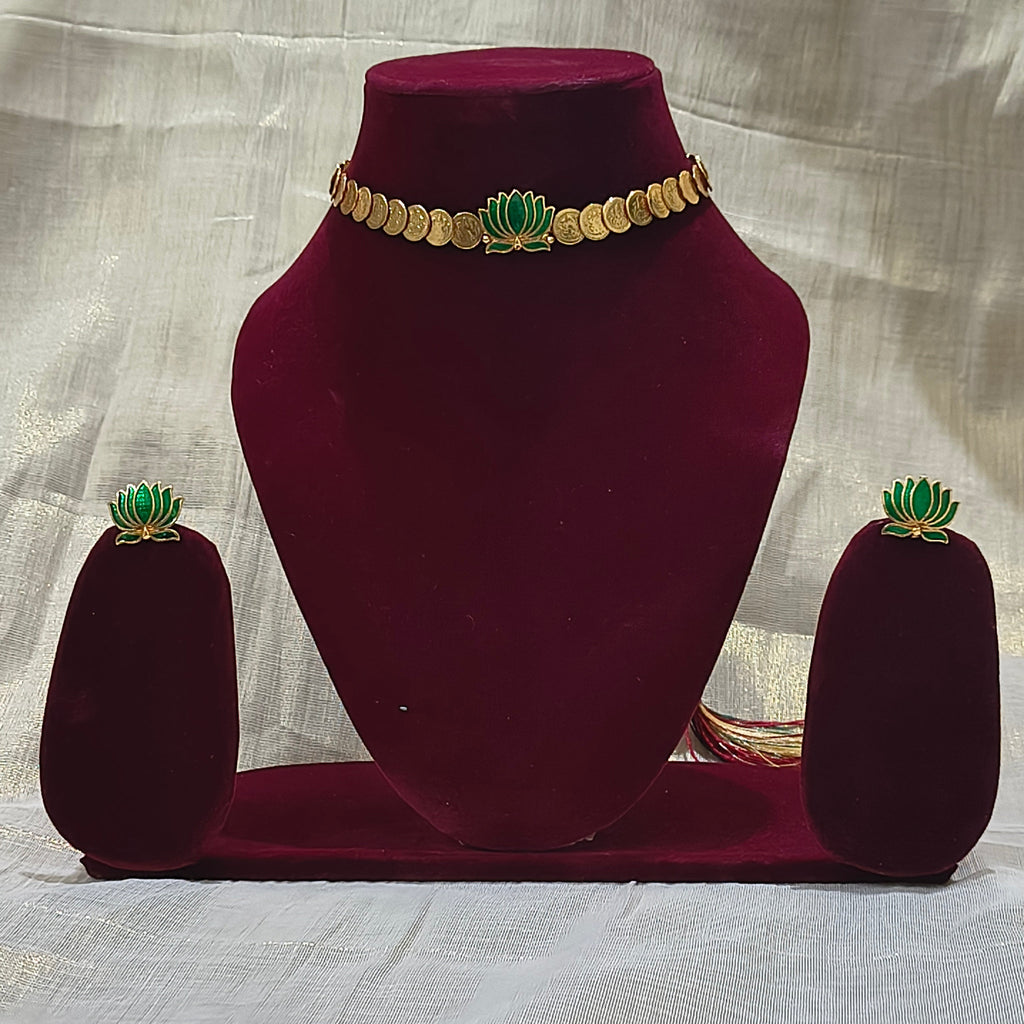 Kamala coin necklace set