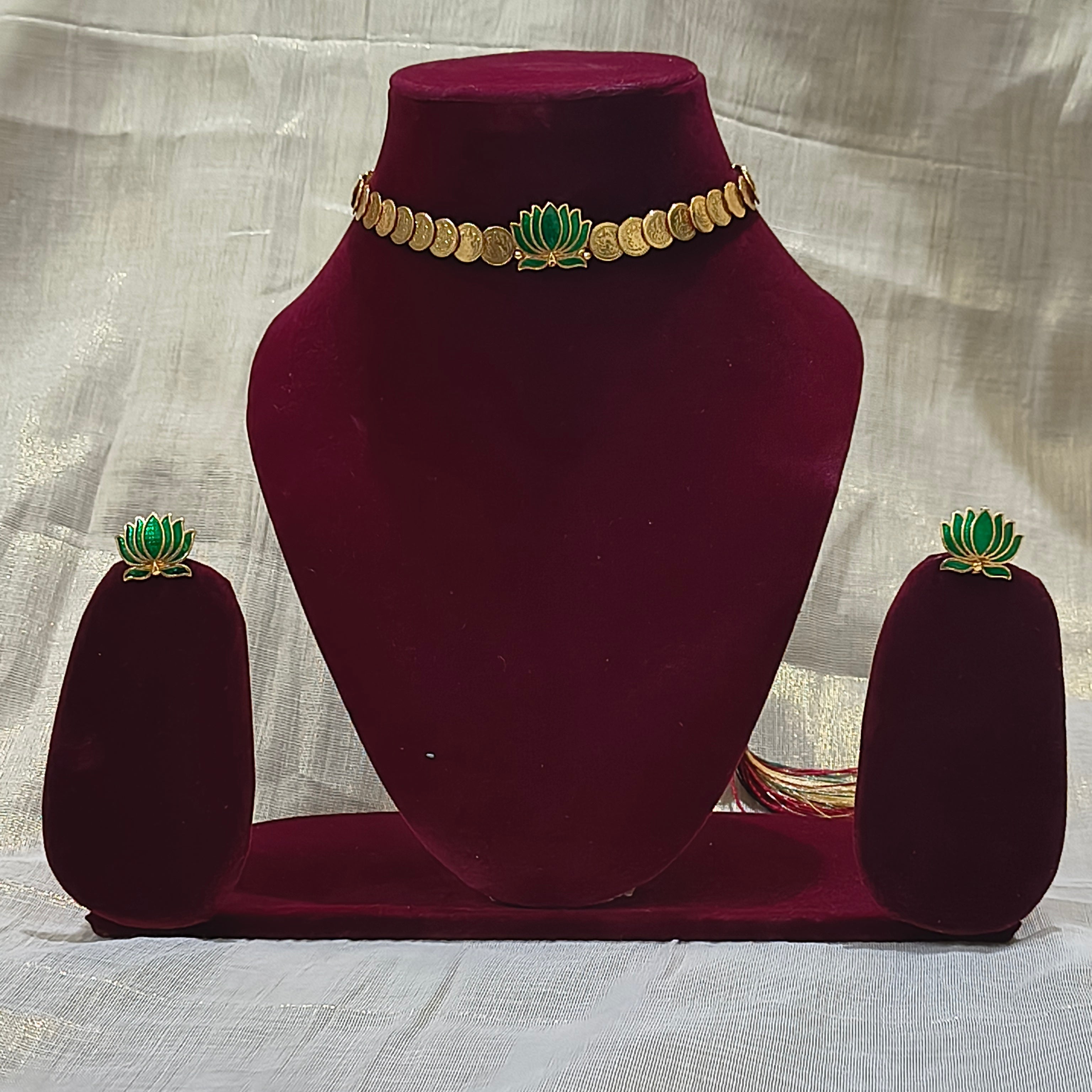 Kamala coin necklace set