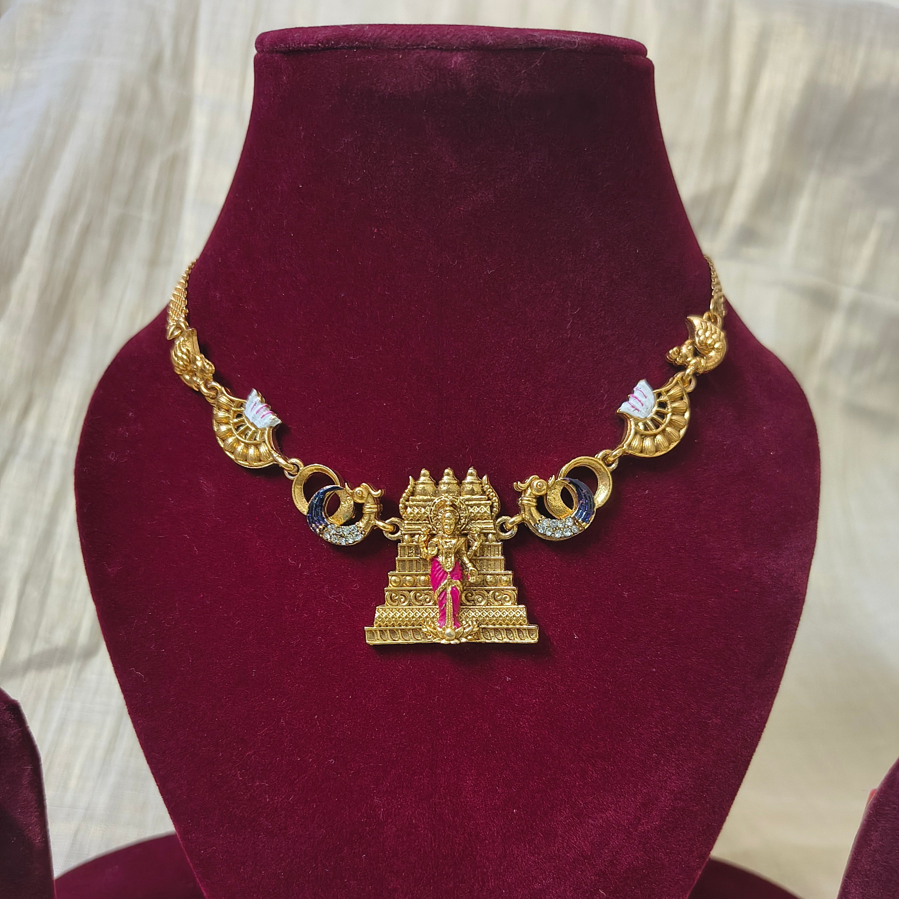 Amman Meena necklace set