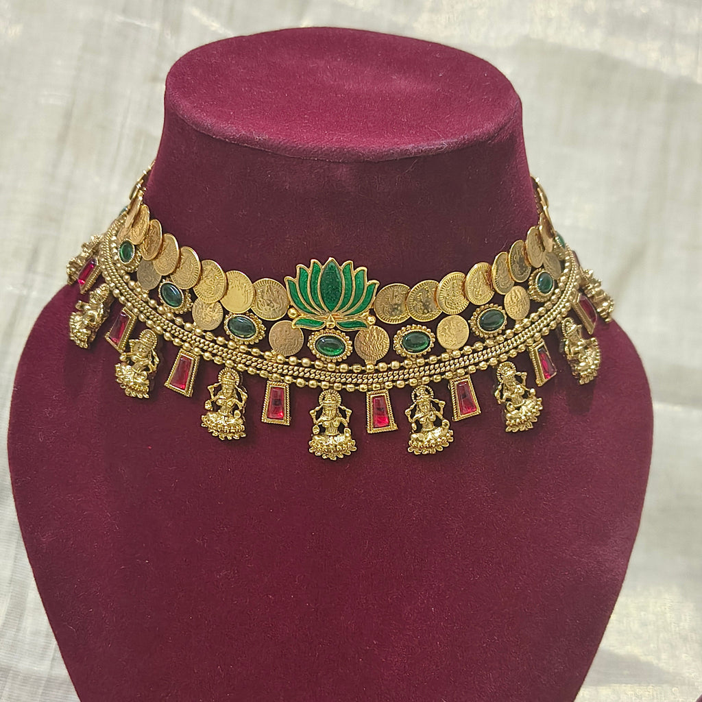 Kamaladurga Combo Necklace set
