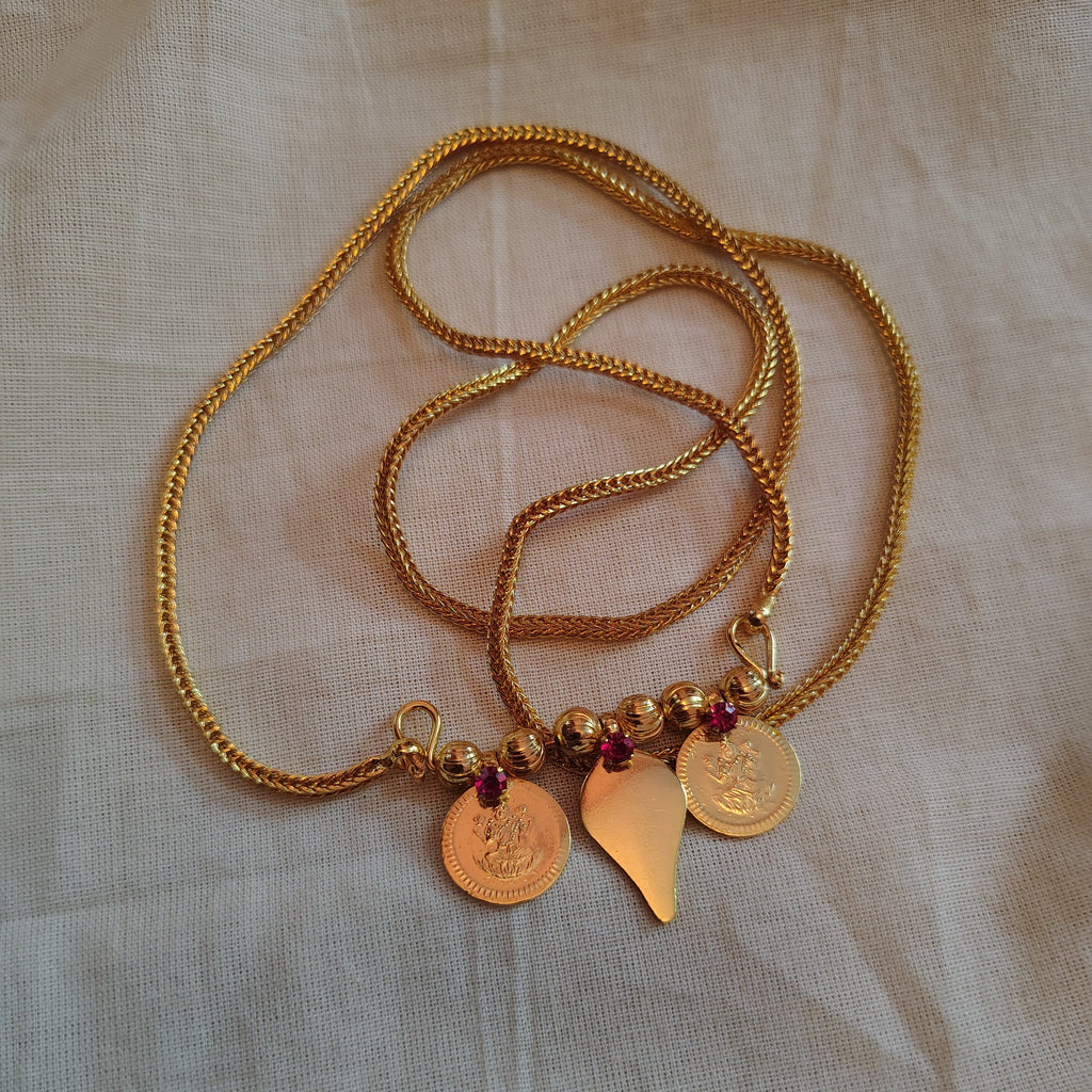 Gold Plated Thali