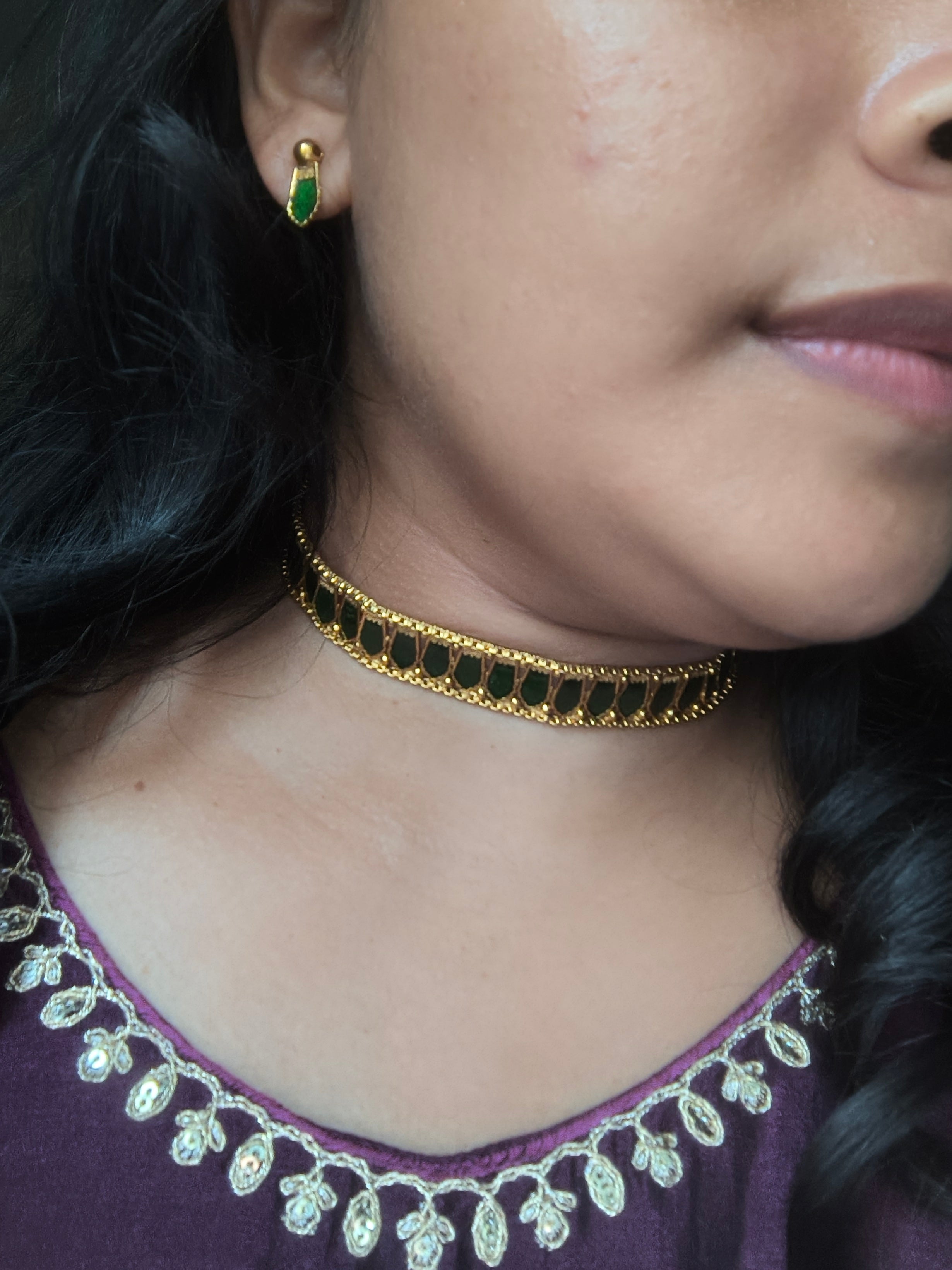 Moksha Nagapadam Belt choker set