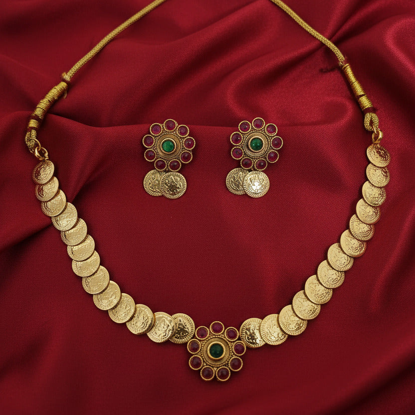 simple coin choker set