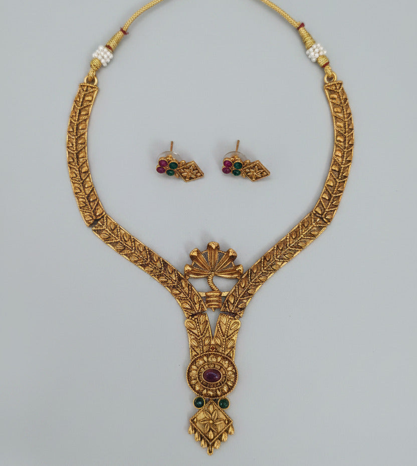 Anantha Naga Antique necklace set