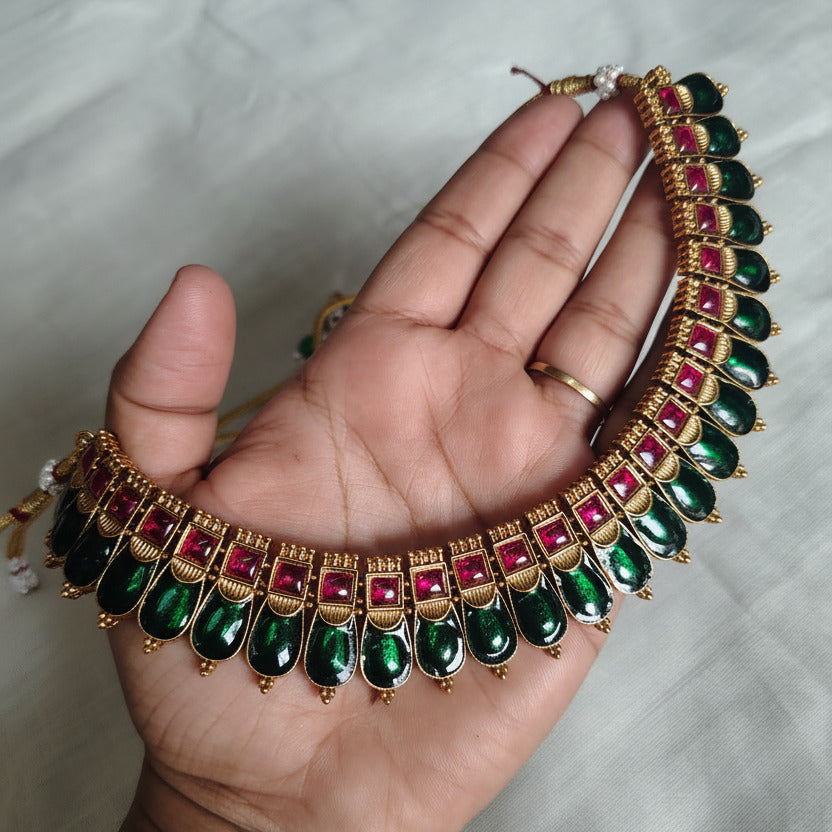 Kovai Palakka necklace set
