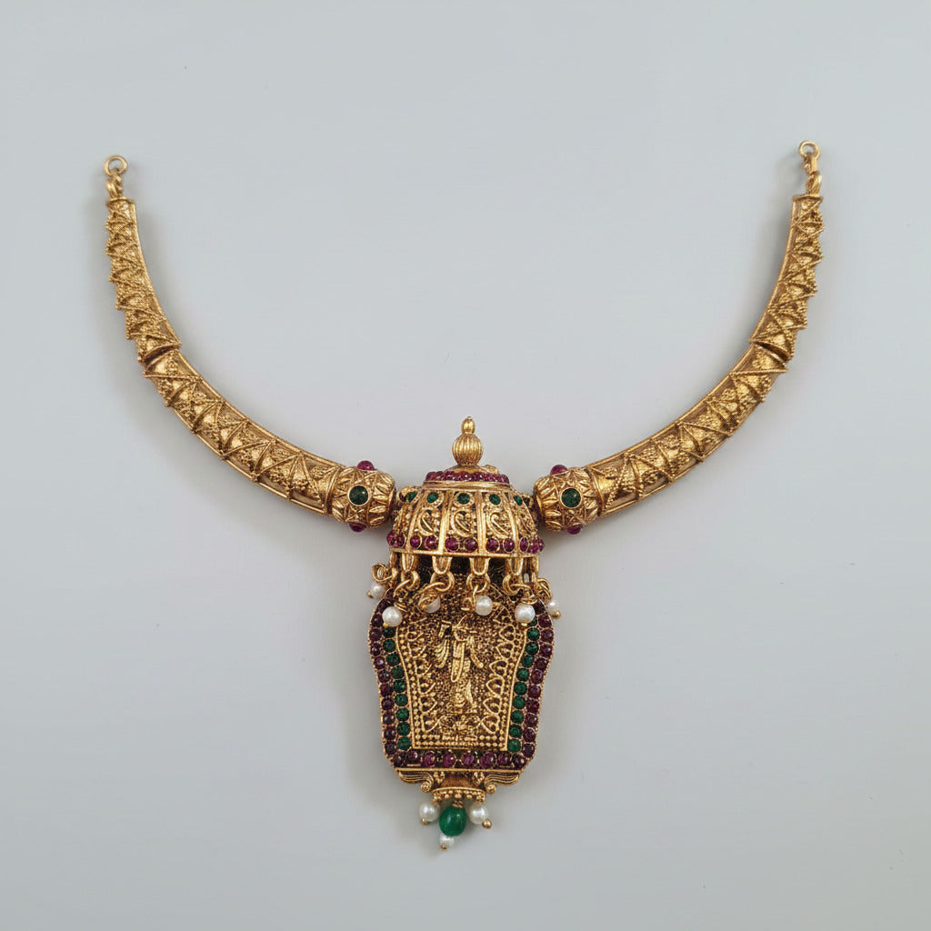 Krishna Thidambu Necklace set