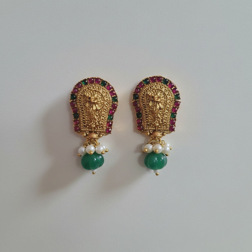 Krishna Thidambu Necklace set