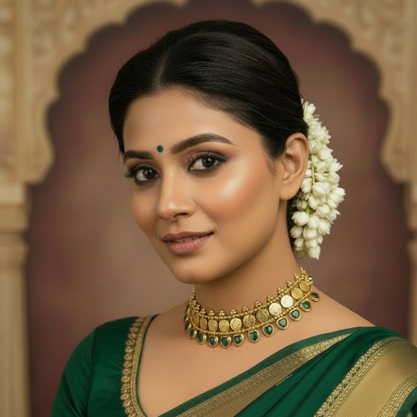 Hridaya Coin Choker set