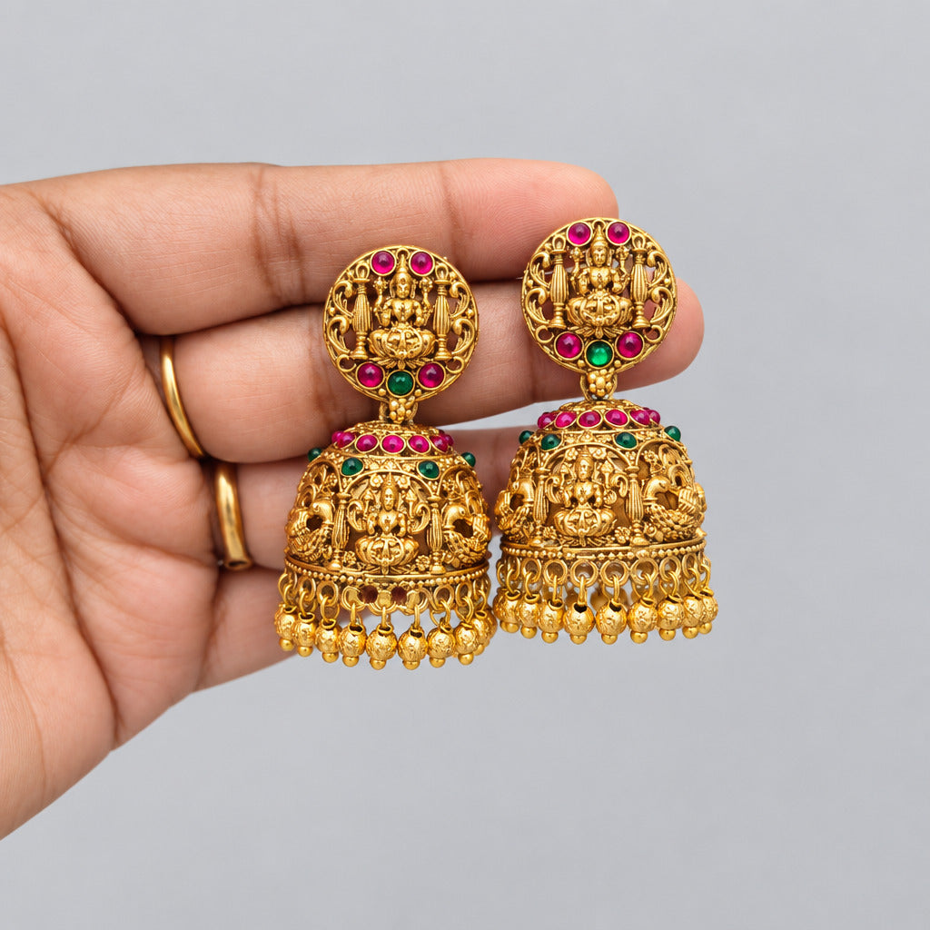 lakshmi bridal jhumka