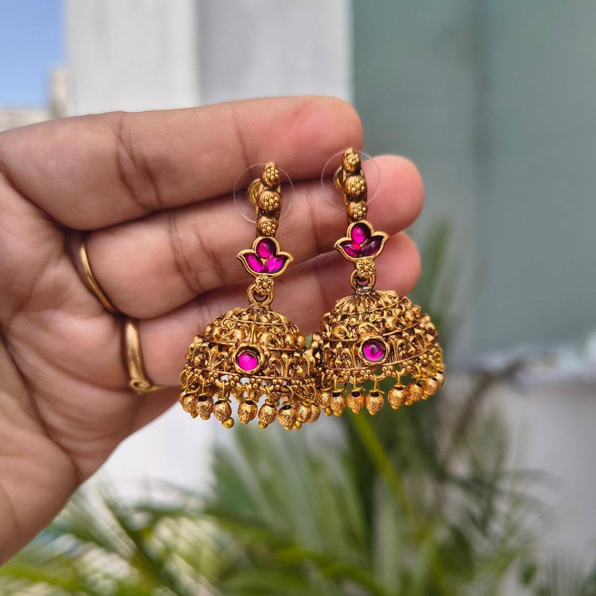Hook design Jhumka