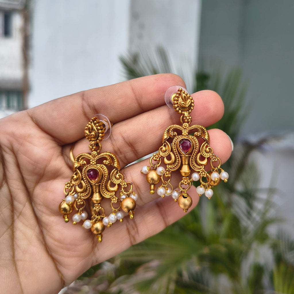 Maheswari Non idol Choker set