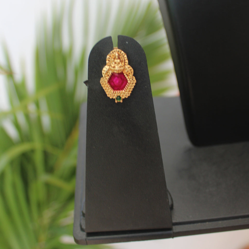 Traditional Palakka Lakshmi Necklace